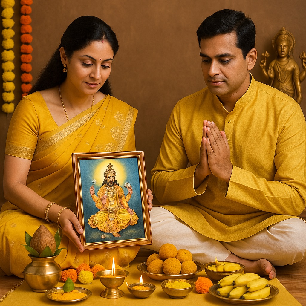 Brihaspati Vrat Udyapan Puja