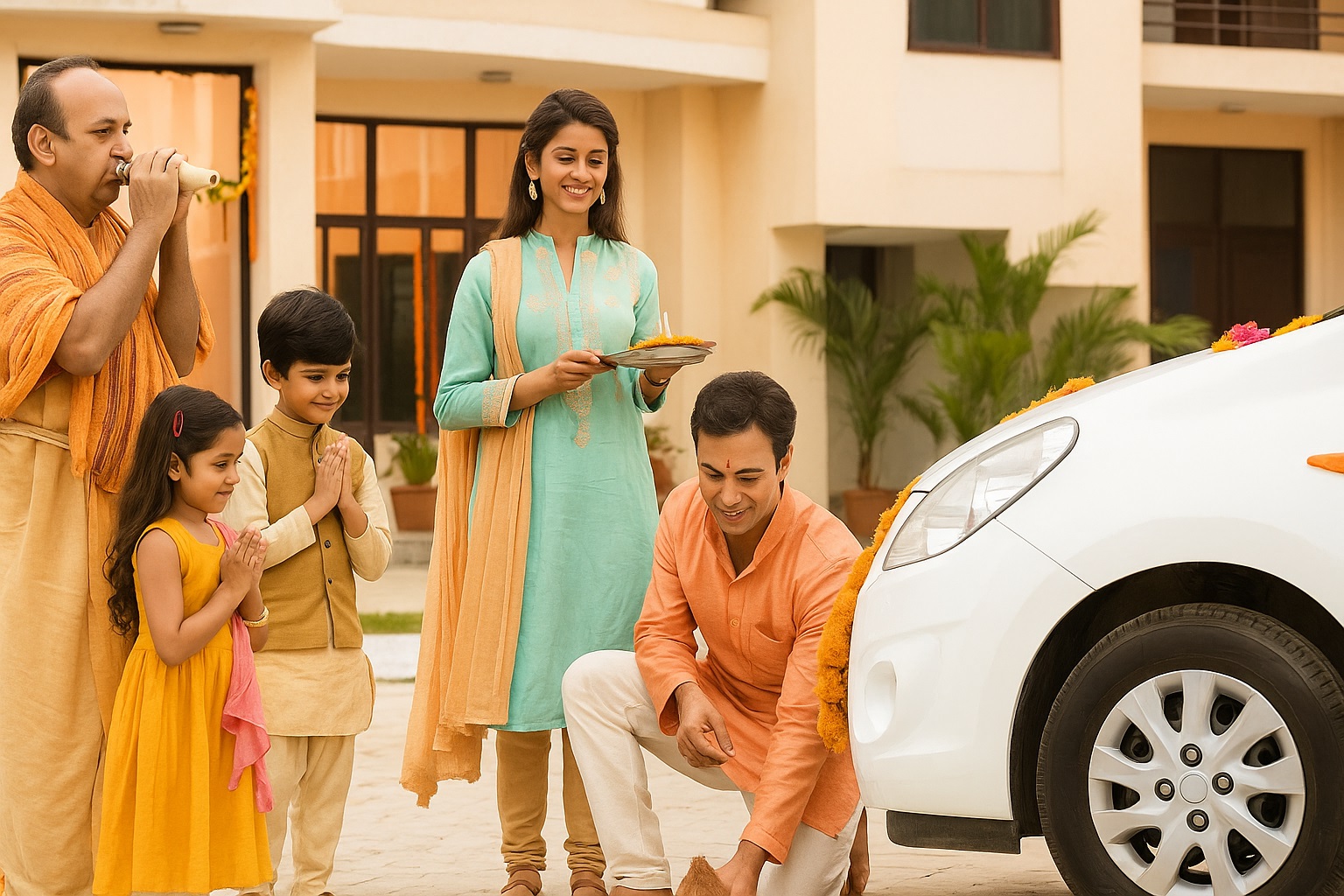 New Vehicle Puja